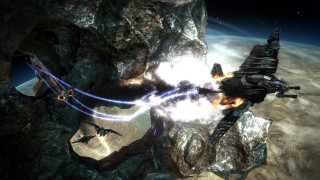 Sci fi fighter space battle 2 - mass effect free wallpaper