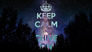 Keep calm drive night sky - dave arredondo free wallpaper