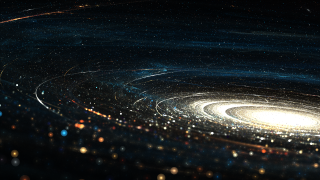 Spiral stars night sky bright - the night sky free wallpaper