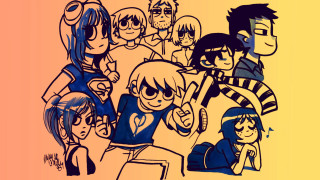 Cartoon group people holding bat - ross free wallpaper