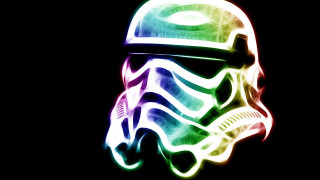 Star wars helmet multicolored background - helmet free wallpaper