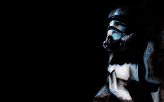 Storm trooper black background white - anthony palumbo free wallpaper for desktop
