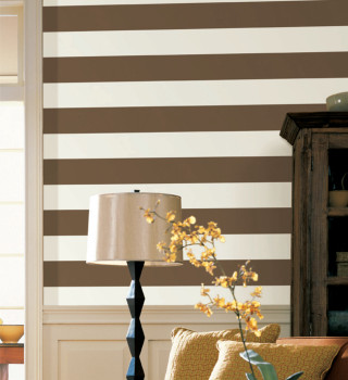 Livingroom lamp stripedwallpaper chair table - a chair free wallpaper