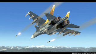 Fighter jet flying missiles air - a fighter free wallpaper for desktop