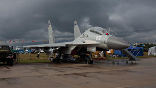 Fighter jet tarmac cloudy sky - a truck free wallpaper