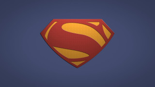 Superman logo blue background red 8 - heroic free wallpaper