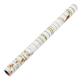 White gold striped tube red - the end free wallpaper