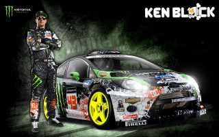 Man standing car monster paint - body free wallpaper
