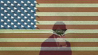 Person flag sheep book standing - sheep free wallpaper