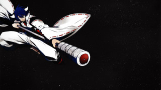Man flying sword white outfit - a white outfit free wallpaper