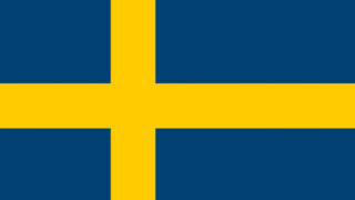 Flag cross blue background yellow - the bottom of the flag free wallpaper