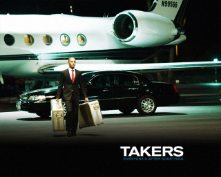 Man suit luggage plane blackcar - institutional free wallpaper