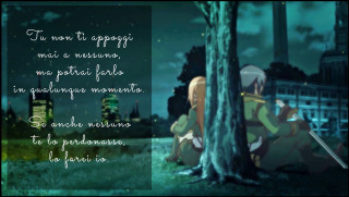 Couple tree night city quote - the dark night free wallpaper