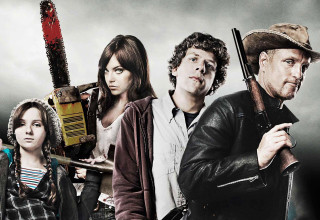 Group people guns sawtooth woman - their hand and a woman holding free wallpaper