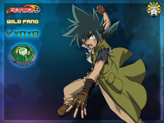 Yuryu character posing arms outstretched - a character free wallpaper