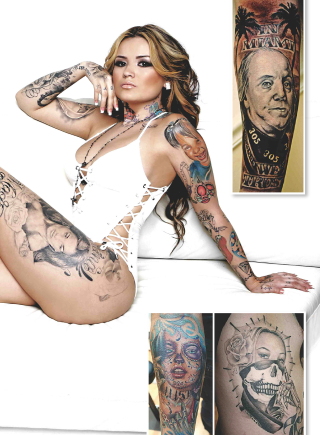 Woman tattoos body arm leg - evelyn abelson free wallpaper