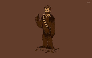 Bigfoot costume wine cigarette man - war free wallpaper
