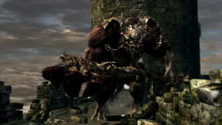 Giant monster stone wall tower - a tower free wallpaper