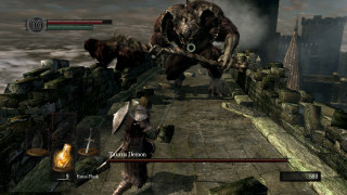 Giant monster attacking man video - his hand free wallpaper