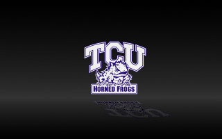 Black background tcu logo horse - regionalism free wallpaper