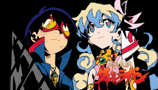 Anime characters standing eyes closed - their hipss free wallpaper