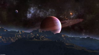 Planet star background distant image - image of a planet free wallpaper