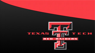Texas tech logo black red - black free wallpaper for desktop