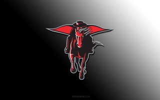 Red black horse man glowing - horse free wallpaper