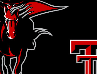 Horse hat texas tech logo - back side free wallpaper