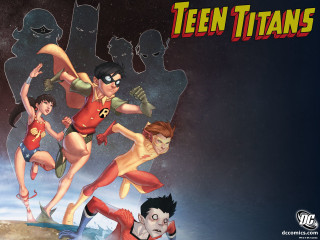 Cartoon characters running air stars - ashcan school free wallpaper