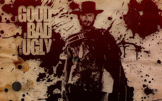 Man hat coat gun poster - western comic book art free wallpaper
