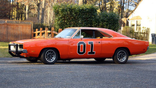 Orange muscle car number driveway - body free wallpaper