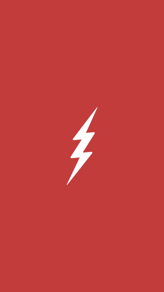 Red lightning side shock art - a screenshot free wallpaper for mobile