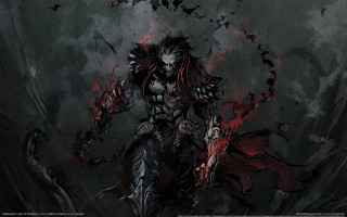 Demonic demon sword blood face - a demonic demon free wallpaper