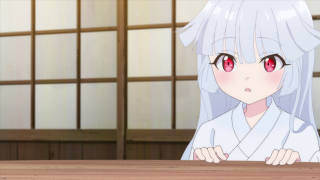 Woman white hair red eyes 3 - white hair free wallpaper