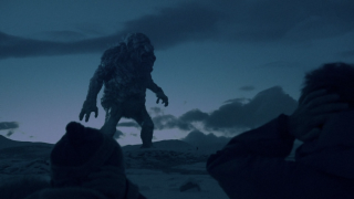 Group people giant creature dark - elden ring free wallpaper