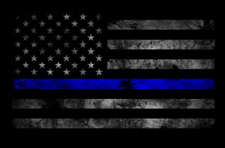 Blue flag grungy starry heroic - thin free wallpaper