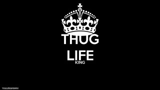Black white logo crown thug - a crown free wallpaper