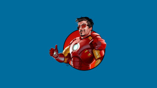 Man suit red circle neck - marvel free wallpaper