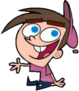 Cartoon girl pink hat blue - full body portrait free wallpaper