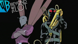 Cartoon character scissors gun another - another character free wallpaper