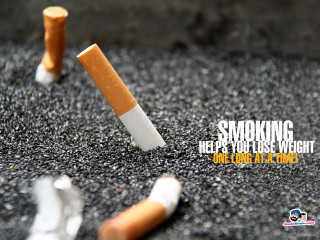 Broken cigarette smoking lose weight - a cigarette free wallpaper for desktop