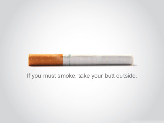Cigarette sticker if you must - outside free wallpaper