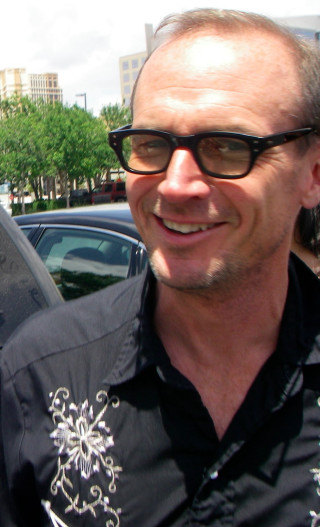 Man black shirt glasses smiling - dave kendall free wallpaper