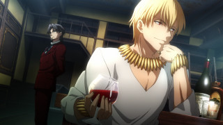 Bar renaissance ufotable wine blonde - a glass of wine free wallpaper