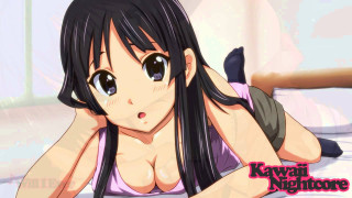 Girl laying bed hand head - computer graphic free wallpaper