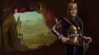 Man costume painting landscape mountain - heroic free wallpaper