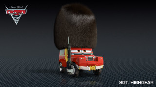 Red truck furry tail black - unreal engine 5 quality free wallpaper