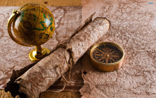 Map detailed world map geographical - a compass free wallpaper
