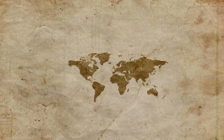 World map paper brown background 2 - a piece of paper free wallpaper